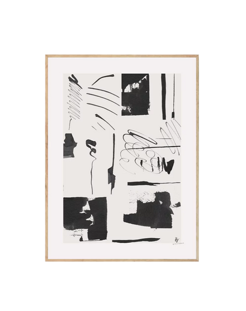 Abstract Ink 01 - Hommes Decor