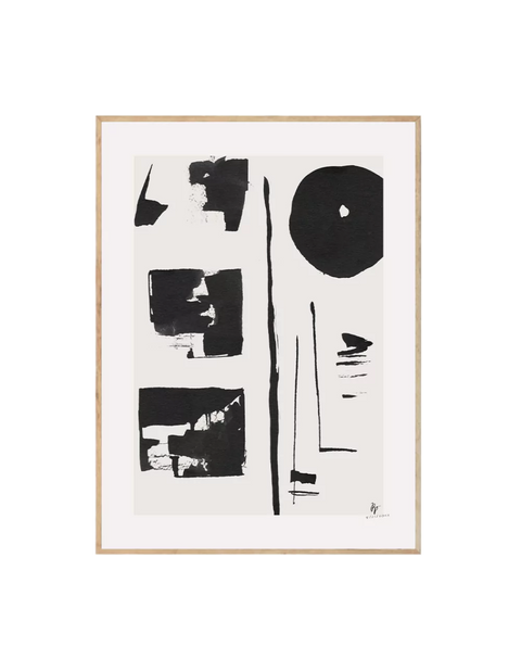 Abstract Ink 04 - Hommes Decor
