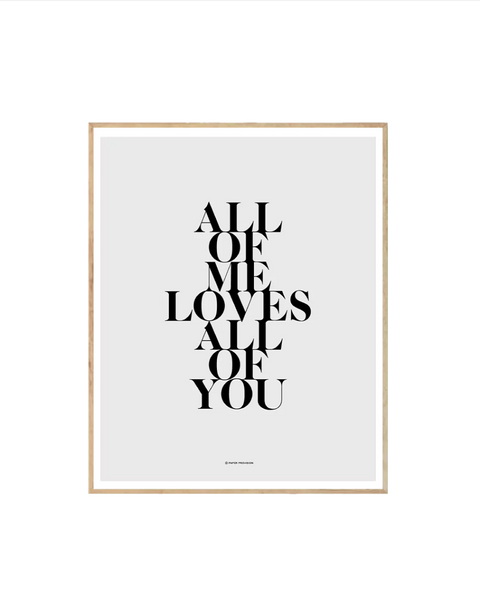 All Of Me - Hommes Decor