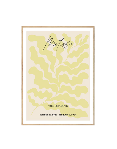 Matisse Leaves Yellow - Hommes Decor