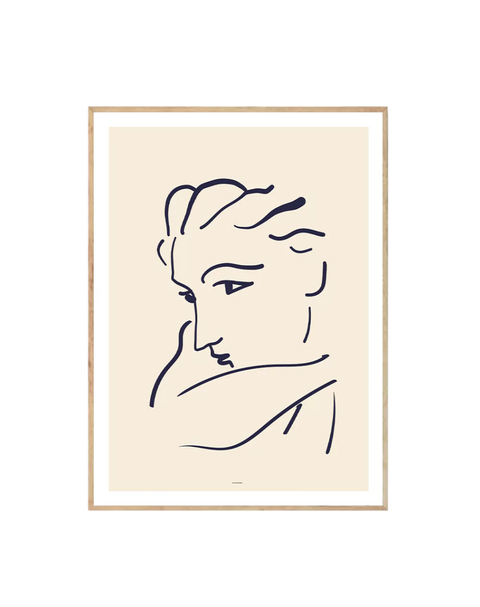 Matisse Man Drawing - Hommes Decor