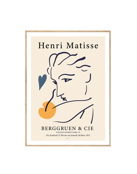 Matisse Man Poster - Hommes Decor