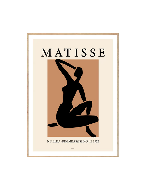 Matisse Nude Poster - Hommes Decor