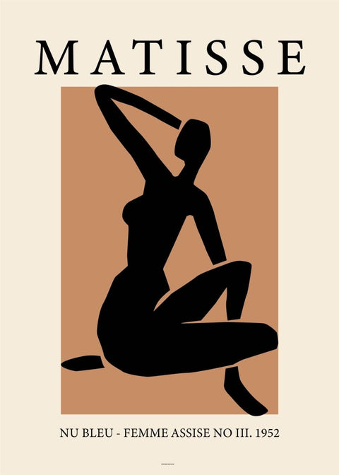 Matisse Nude Poster - Hommes Decor