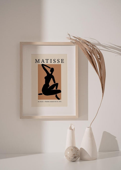 Matisse Nude Poster - Hommes Decor