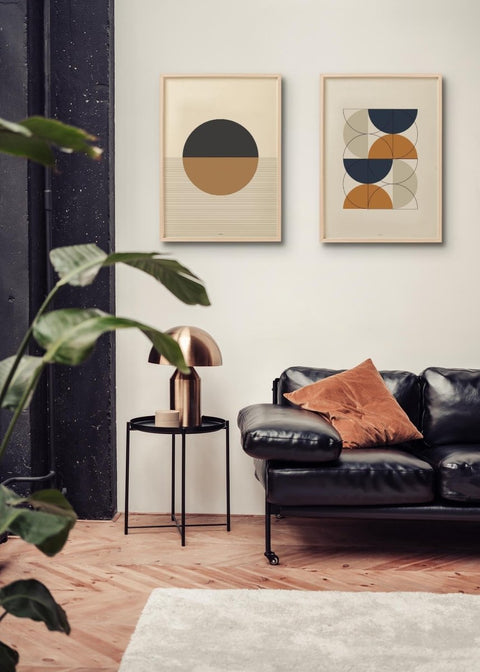 Mid Century Circles I - Hommes Decor