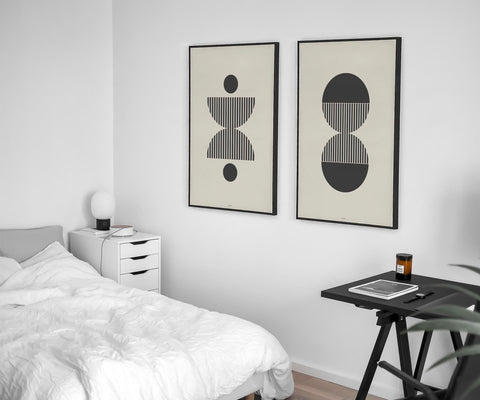 Mid Century Shapes 1 - Hommes Decor