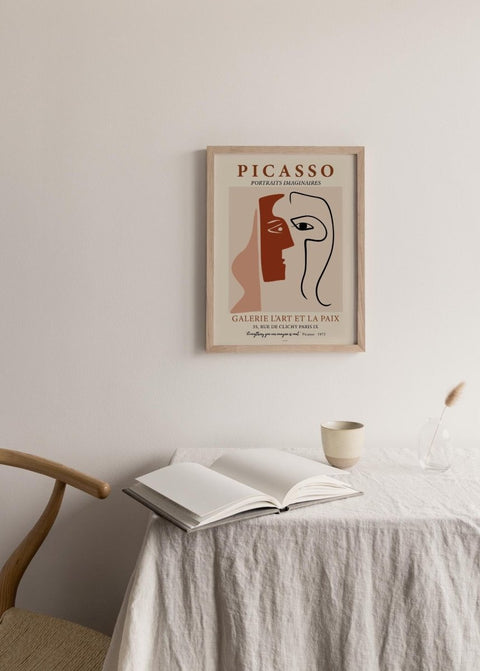 Picasso Face and Mask - Hommes Decor