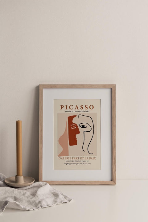 Picasso Face and Mask - Hommes Decor