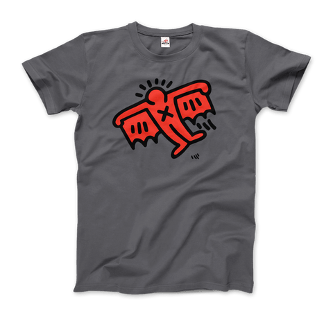 Flying Devil Icon, 1990 Street Art T-Shirt - Hommes Decor