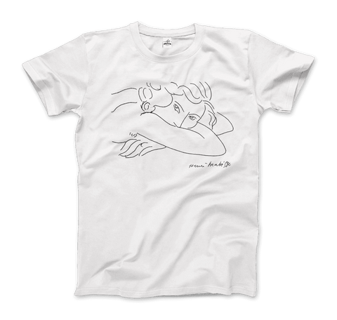 Henri Matisse Young Woman With Face Buried in Arms Artwork T-Shirt - Hommes Decor