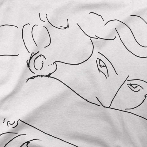Henri Matisse Young Woman With Face Buried in Arms Artwork T-Shirt - Hommes Decor
