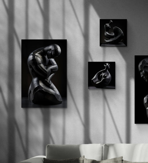 Look Back to Move Forward (Sculptured Series) - Hommes Decor