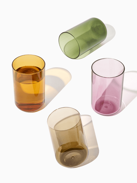 MSRP RESERVE 10oz Tumbler Tritan™ Copolyester Glass - Mixed Color Set - Hommes Decor