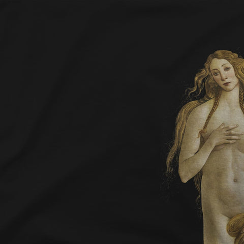 Sandro Botticelli - Venus (from The Birth of Venus) Artwork T-Shirt - Hommes Decor